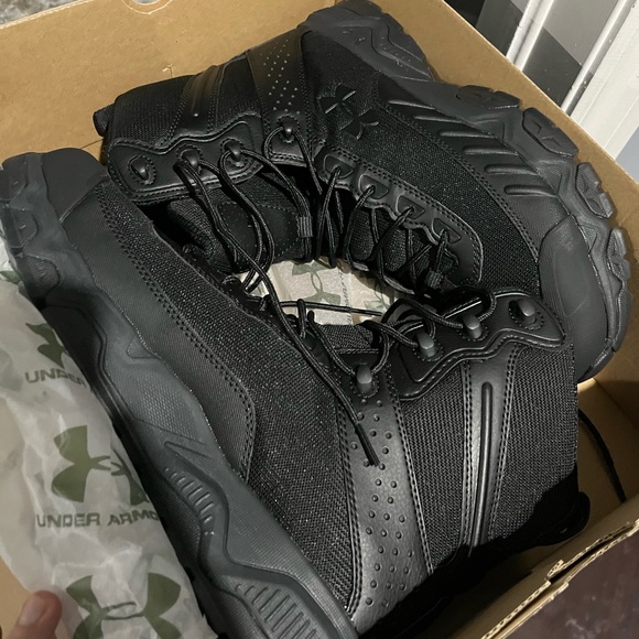 Under armour valsetz 2.0 police military security tactical boots men - Picture 2 of 5